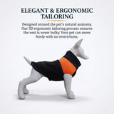 Darrahopens Pet Care > Dog Supplies > Dog Apparel Winter Dog Ski Jacket with Waterproof and Windproof Polyester Shell, Thick PP Cotton Padding for Warmth, 3D Ergonomic Fit with D-Ring Leash Attachment, Ideal for Outdoor Walks and Snow Adventures (3XL, Green)