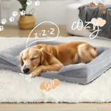 Darrahopens Pet Care > Dog Supplies > Dog Beds 1 piece set XL size 102*80*18cm orthopedic foam dog bed, designed for super large dogs, C-shaped orthopedic dog bed, washable dog sofa bed, with removable cover and non-slip bottom, with supportive foam sofa design, suitable for pet dogs, cats, rabbits, c