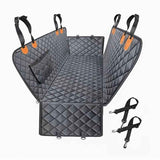 Darrahopens Pet Care > Dog Supplies > Dog Beds 100% Waterproof Pet Car Seat Cover Hammock – Heavy-Duty 600D Scratch-Resistant, Anti-Slip, Soft & Durable Dog Seat Protector for Cars, Trucks, and SUVs – Fits Rear Seats with Easy Foldable Design (BlackOrange)