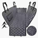 Darrahopens Pet Care > Dog Supplies > Dog Beds 100% Waterproof Pet Car Seat Cover Hammock – Heavy-Duty 600D Scratch-Resistant, Anti-Slip, Soft & Durable Dog Seat Protector for Cars, Trucks, and SUVs – Fits Rear Seats with Easy Foldable Design (BlackOrange)