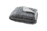 Darrahopens Pet Care > Dog Supplies > Dog Beds 2pcs Pet Blanket for Couch Protection Water Resistance Cats Dogs Blanket for Furniture Protector-Grey M