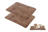 Darrahopens Pet Care > Dog Supplies > Dog Beds 2Pcs Pet Blanket Self-Heating Bed Pad Cat Dog Self-Warming Cushion-Grey XL