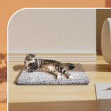 Darrahopens Pet Care > Dog Supplies > Dog Beds 50 x 40 CM Self-Warming Thermal Pet Fluffy Mat with Machine Washable & Removable Zippered Cover - Waterproof Soft Cotton Fleece Bed for Dogs & Cats