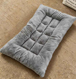 Darrahopens Pet Care > Dog Supplies > Dog Beds 60 x 120CM Large Plush Pet Bed Mat for Dogs & Cats – Light Grey Double-Sided Soft Cushion, Breathable Moisture-Resistant Sleeping Pad for Small, Medium & Large Pets