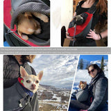 Darrahopens Pet Care > Dog Supplies > Dog Beds Black Hands-Free Pet Chest Carrier - Breathable Mesh Crossbody Bag for Dogs & Cats within 5KG