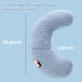 Darrahopens Pet Care > Dog Supplies > Dog Beds Cat Pillow, Soft Pet Toy, Soothing Cat Pillow for Dogs with Anxiety, U-Shaped Pillow, Dog Bed for Better Sleep and Comfort, Cat Plush Toy