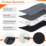 Darrahopens Pet Care > Dog Supplies > Dog Beds Deluxe Plush Orthopedic Dog Bed XXL - Waterproof Bolstered Sofa Bed for Large Dogs with Removable Washable Cover
