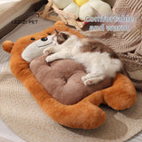 Darrahopens Pet Care > Dog Supplies > Dog Beds dog bed, bear shaped dog bed, thickened dog bed, enlarged dog bed, all season dog bed, comfortable dog bed, Australia, soft plush dog bed, machine washable dog bed - light green - Size L-10kg In Australia - Darrahopens
