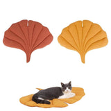 Darrahopens Pet Care > Dog Supplies > Dog Beds Double-Sided Available Pet Mattress Pad Leaf Shape Puppy Cat Bed Mat Style 1