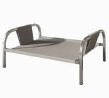 Darrahopens Pet Care > Dog Supplies > Dog Beds Grey Raised Pet Bed for Medium Dogs Cats Elevated Breathable Dog Cot Washable Anti-Moisture Pet Cot 50x40x20cm