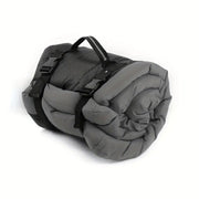 Darrahopens Pet Care > Dog Supplies > Dog Beds High-quality moisture-proof thick portable camping dog bed suitable for medium / large / small dogs - durable polyester outdoor mat with handle foldable design suitable for travel home and camping trips camping bed.BLUE