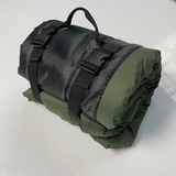 Darrahopens Pet Care > Dog Supplies > Dog Beds High-quality moisture-proof thick portable camping dog bed suitable for medium / large / small dogs - durable polyester outdoor mat with handle foldable design suitable for travel home and camping trips camping bed.GREY