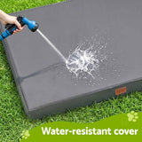 Darrahopens Pet Care > Dog Supplies > Dog Beds i.Pet Dog Bed Large Water-resistant Egg Crate Foam Orthopedic Pet Mat Grey