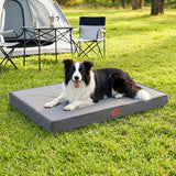 Darrahopens Pet Care > Dog Supplies > Dog Beds i.Pet Dog Bed Large Water-resistant Egg Crate Foam Orthopedic Pet Mat Grey