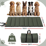 Darrahopens Pet Care > Dog Supplies > Dog Beds i.Pet Outdoor Dog Bed Large Water-resistant Washable Foldable Travel Dog Mat Green