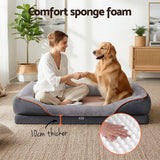 Darrahopens Pet Care > Dog Supplies > Dog Beds i.Pet Pet Bed Orthopedic Washable Dog Bed Plush Fleece Sofa Cushion Mat