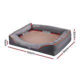 Darrahopens Pet Care > Dog Supplies > Dog Beds i.Pet Pet Bed Orthopedic Washable Dog Bed Plush Fleece Sofa Cushion Mat
