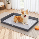Darrahopens Pet Care > Dog Supplies > Dog Beds i.Pet Pet Bed Plush Soft Cushion Egg Crate Large Sofa Platform Removable Washable