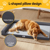 Darrahopens Pet Care > Dog Supplies > Dog Beds i.Pet Pet Bed Plush Soft Cushion Egg Crate Large Sofa Platform Removable Washable