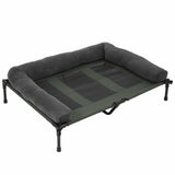 Darrahopens Pet Care > Dog Supplies > Dog Beds Oversized Raised Dog Bed with Cooling Bolster Lounger