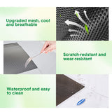 Darrahopens Pet Care > Dog Supplies > Dog Beds Raised Dog Bed Large Elevated Pet Bed Scratch and Moisture Resistant Breathable Kennel with Non-Slip Feet Indoor Outdoor for All Seasons Max Load 100kg