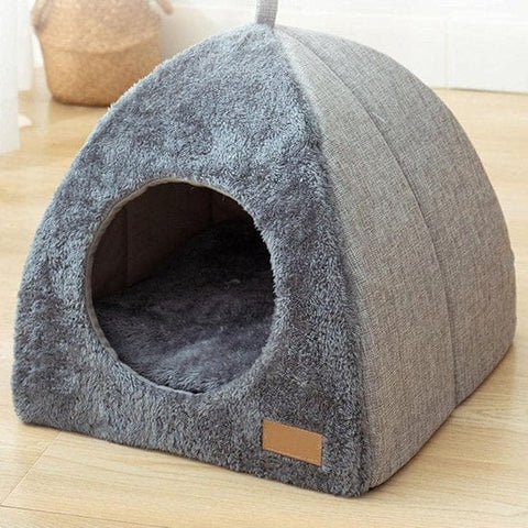 Darrahopens Pet Care > Dog Supplies > Dog Beds Tents Pet Bed - With Removable & Washable Cushion - Warm & Soft Fleece Fabric - For Cats & Small Dogs
