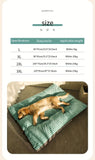 Darrahopens Pet Care > Dog Supplies > Dog Beds Warm Dog Bed Washable Pet Bed Non-Slip Dog Bed High Backrest Dog Bed Thick Dog - Green - Size 31.5*25.6in In Australia - Darrahopens