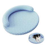 Darrahopens Pet Care > Dog Supplies > Dog Beds Washable Cooling Pet Bed with Removable Cover for Dogs & Cats - Dark Gray - M
