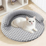 Darrahopens Pet Care > Dog Supplies > Dog Beds Washable Cooling Pet Bed with Removable Cover for Dogs & Cats - Dark Gray - XL