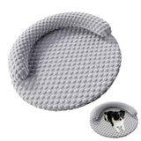 Washable Cooling Pet Bed with Removable Cover for Dogs & Cats - Dark Gray - XL