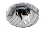 Darrahopens Pet Care > Dog Supplies > Dog Beds Washable Cooling Pet Bed with Removable Cover for Dogs & Cats - Dark Gray - XL