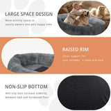 Darrahopens Pet Care > Dog Supplies > Dog Beds Xxl Human-Sized Dog Bed Washable Orthopedic Pet Bed Bean Bag With Soft Blanket