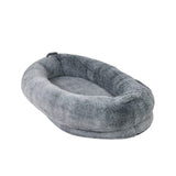 Darrahopens Pet Care > Dog Supplies > Dog Beds Xxl Human-Sized Dog Bed Washable Orthopedic Pet Bed Bean Bag With Soft Blanket