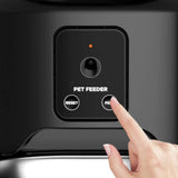 Darrahopens Pet Care > Dog Supplies > Dog Bowls, Feeders & Waterers Automatic Cat Feeder WiFi Automatic Dog Food Dispenser with Camera Remote