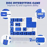 Darrahopens Pet Care > Dog Supplies > Dog Bowls, Feeders & Waterers CARLA HOME Interactive Dog Puzzle Toy Slow Feeder Treat Dispenser for Dogs & Cats