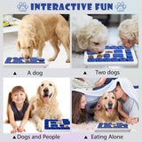 Darrahopens Pet Care > Dog Supplies > Dog Bowls, Feeders & Waterers CARLA HOME Interactive Dog Puzzle Toy Slow Feeder Treat Dispenser for Dogs & Cats