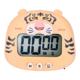 Darrahopens Pet Care > Dog Supplies > Dog Bowls, Feeders & Waterers Digital Kitchen Timer Countup Countdown Cartoon Animal Sound Flash Alert Easy Operation with Stand for Cooking Teaching Yellow Tiger In Australia - Darrahopens