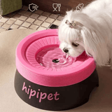 Darrahopens Pet Care > Dog Supplies > Dog Bowls, Feeders & Waterers Pet Essential | Splash-Proof Non-Wet Mouth Water Bowl, Dogs and Cats Drink Freely and More Hygienically(Haiyan light blue 600ML)