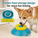 Darrahopens Pet Care > Dog Supplies > Dog Bowls, Feeders & Waterers Slow Feeder Lick Bowl, Universal for Cats and Dogs, a Fun and Stimulating Feeding Tool - Blue