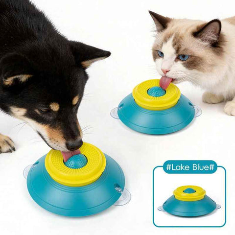 Darrahopens Pet Care > Dog Supplies > Dog Bowls, Feeders & Waterers Slow Feeder Lick Bowl, Universal for Cats and Dogs, a Fun and Stimulating Feeding Tool - Green