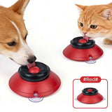 Darrahopens Pet Care > Dog Supplies > Dog Bowls, Feeders & Waterers Slow Feeder Lick Bowl, Universal for Cats and Dogs, a Fun and Stimulating Feeding Tool - Red