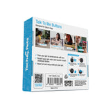Darrahopens Pet Care > Dog Supplies > Dog Bowls, Feeders & Waterers Tech4Pets 4-Pack Talking Buttons for Interactive Pet Communication