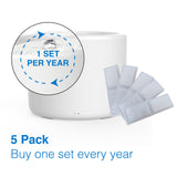 Darrahopens Pet Care > Dog Supplies > Dog Bowls, Feeders & Waterers Tech4Pets 5-Pack Water Fountain Replacement Filters