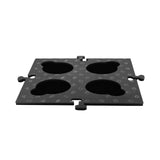 Darrahopens Pet Care > Dog Supplies > Dog Bowls, Feeders & Waterers Tech4Pets Black Mat 2-Pack for Talking Buttons & Floor