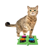 Darrahopens Pet Care > Dog Supplies > Dog Bowls, Feeders & Waterers Tech4Pets Green Mat 2-Pack for Talking Buttons & Floor