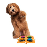 Darrahopens Pet Care > Dog Supplies > Dog Bowls, Feeders & Waterers Tech4Pets Orange Mat 2-Pack for Talking Buttons & Floor