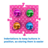 Darrahopens Pet Care > Dog Supplies > Dog Bowls, Feeders & Waterers Tech4Pets Pink Mat 2-Pack for Talking Buttons & Floor