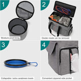 Darrahopens Pet Care > Dog Supplies > Dog Carriers & Crates 6PCS Pet Travel Outing Backpack Large Capacity Folding Storage Multifunctional