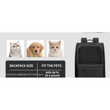 Darrahopens Pet Care > Dog Supplies > Dog Carriers & Crates Black Blue dog carrier, skylight dog carrier, pet transport, small dog carrier, dog travel accessory, high-quality dog carrier, Australian pet carrier, small pet carrier