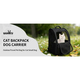 Darrahopens Pet Care > Dog Supplies > Dog Carriers & Crates Black Blue dog carrier, skylight dog carrier, pet transport, small dog carrier, dog travel accessory, high-quality dog carrier, Australian pet carrier, small pet carrier